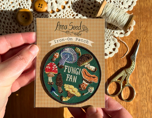 Iron-On Patch - Fungi Fan