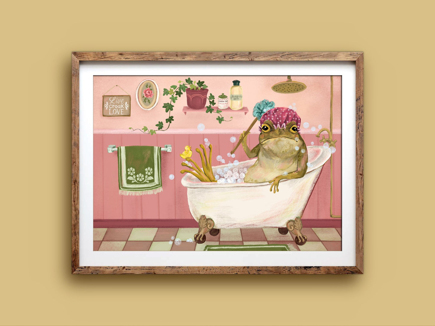 Art Print - Bath Time