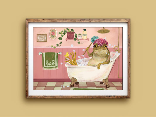 Art Print - Bath Time