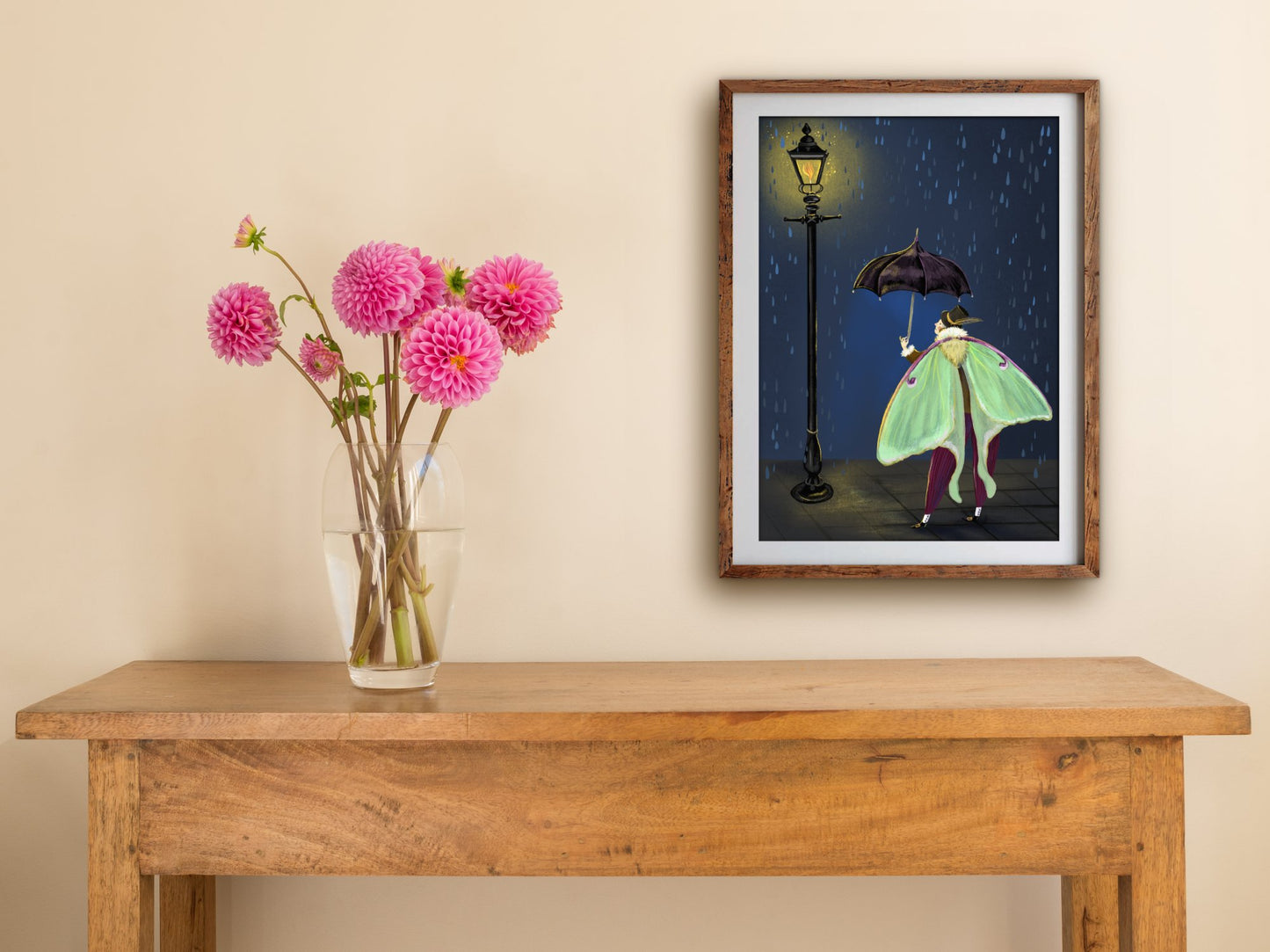 Anna Seed Art | Art Print - Count von Luna - Whimsical nature illustration, wall art