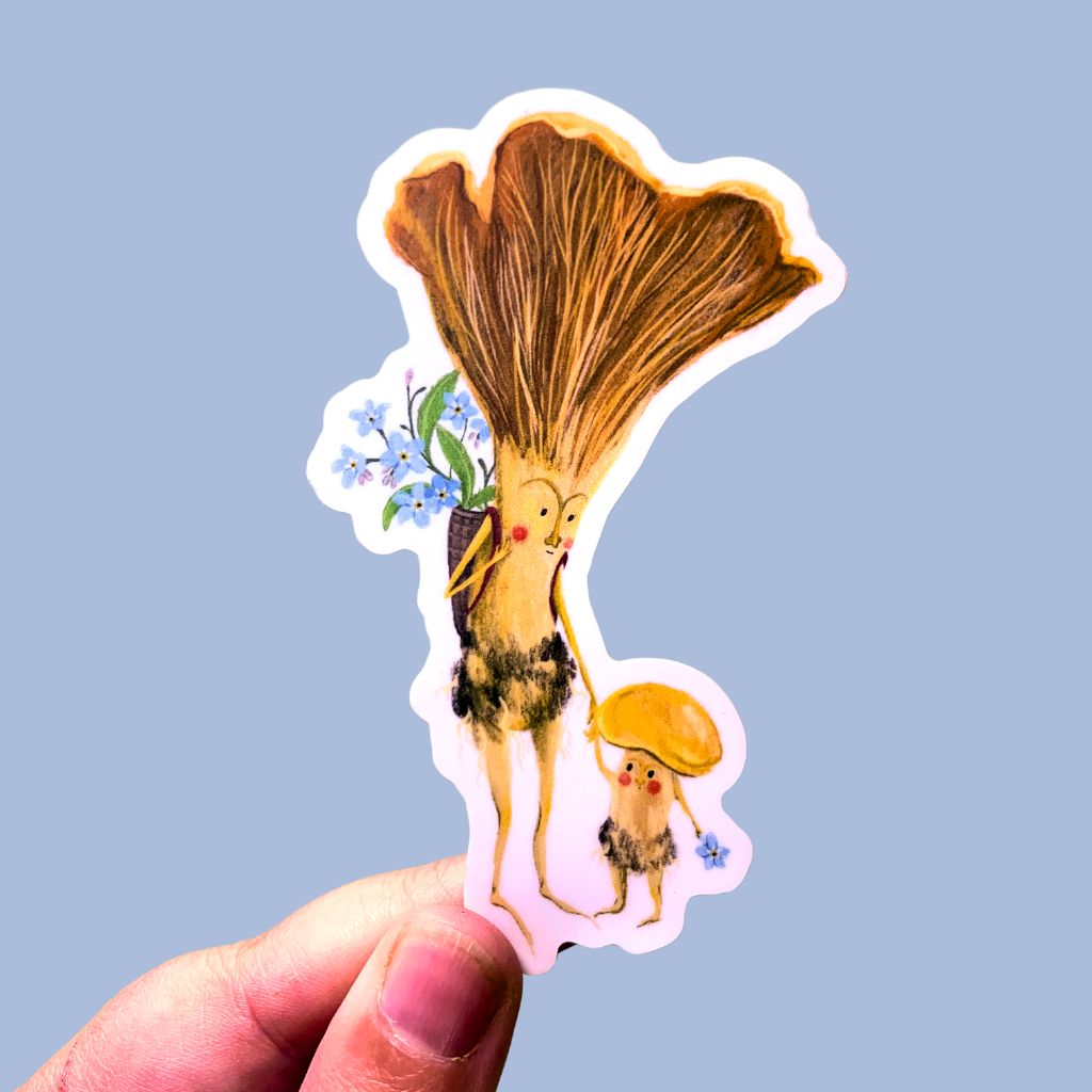 Sticker - Mushroom Mama - Matte waterproof vinyl