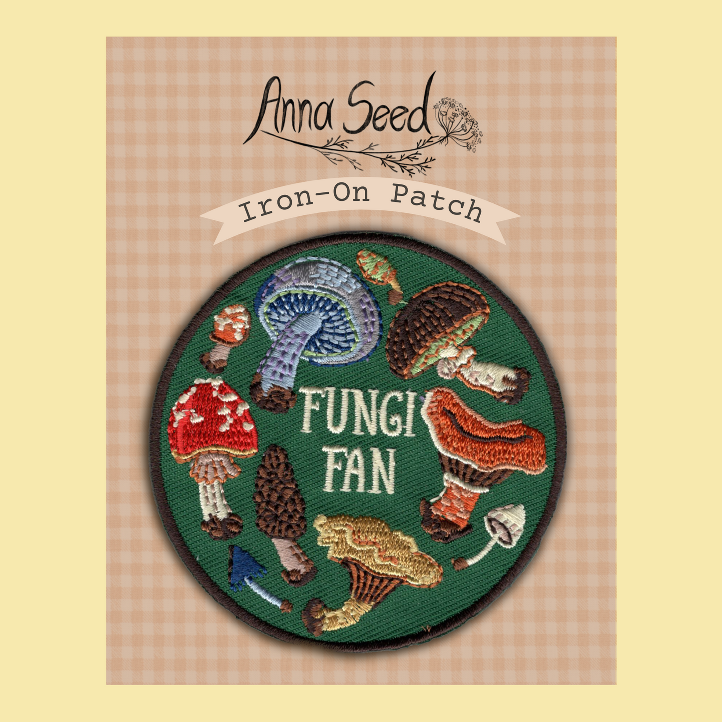 Iron-On Patch - Fungi Fan