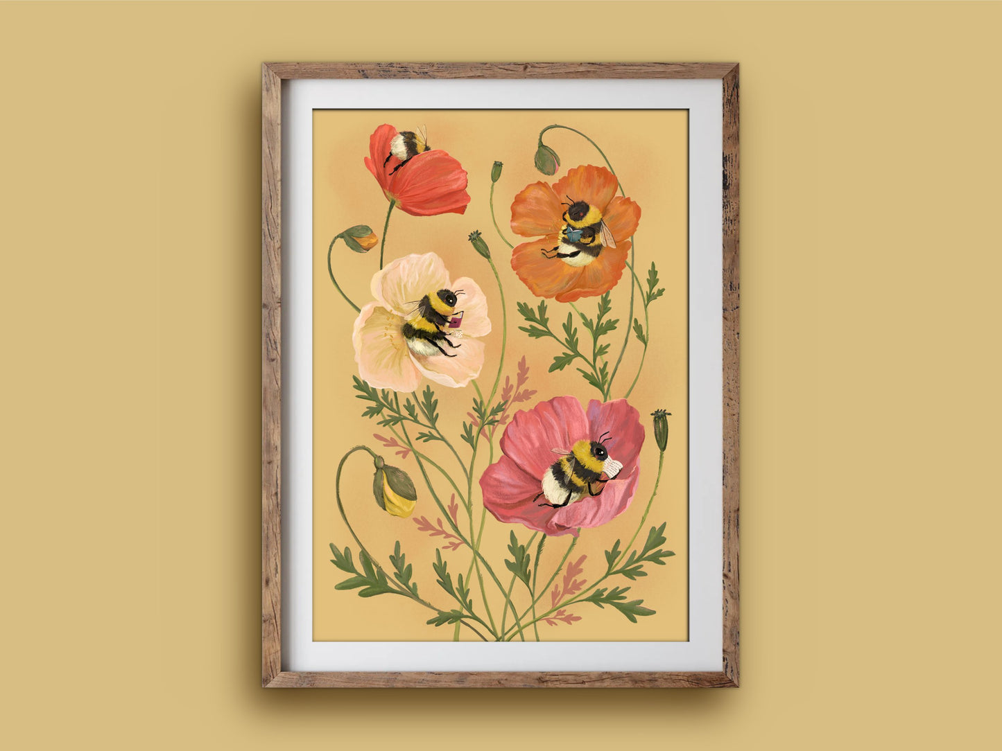 Art Print - Bumblebee Bibliophiles
