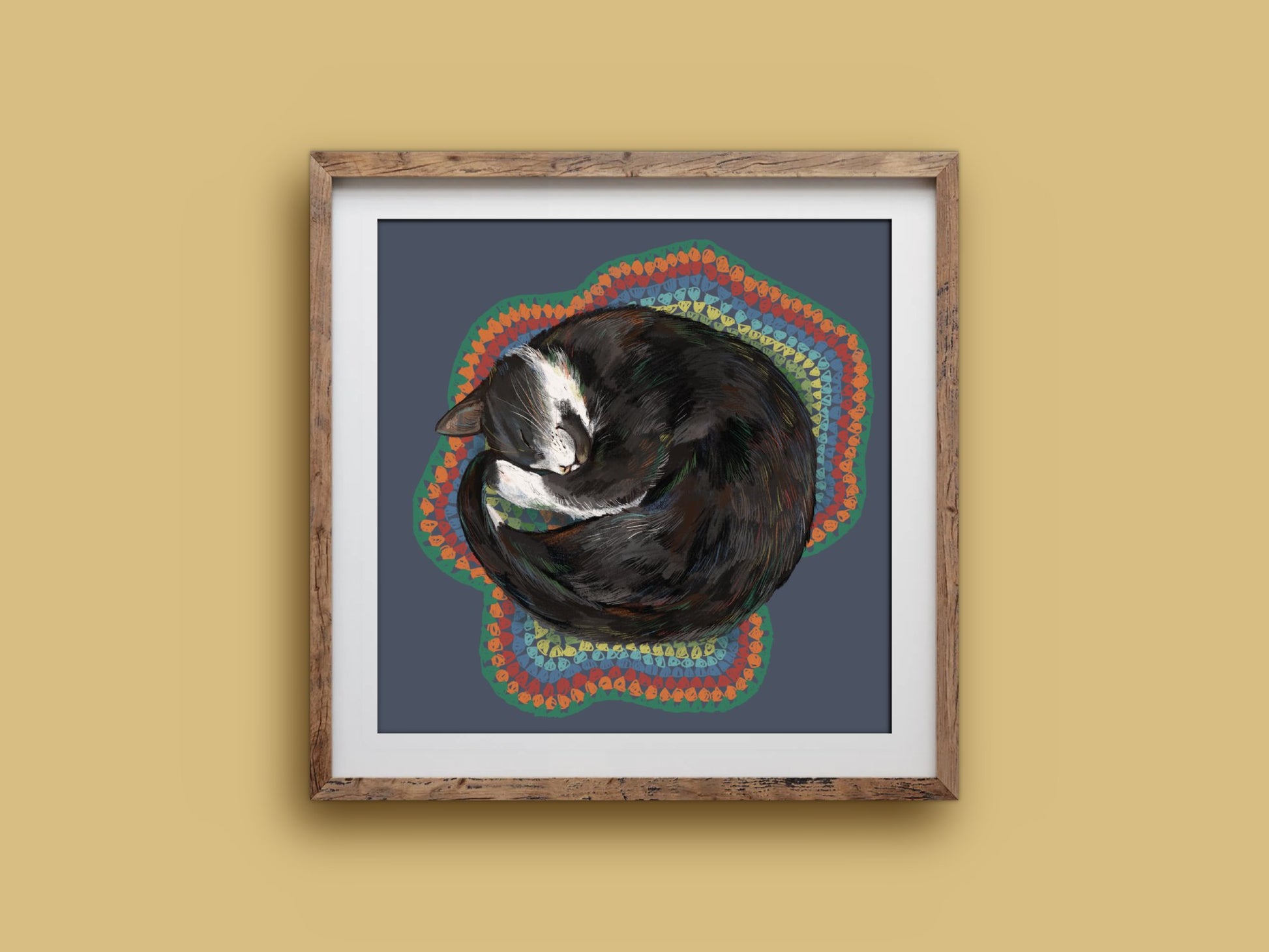 Anna Seed Art | Art Print - Schnoozle - Cute illustration, wall art