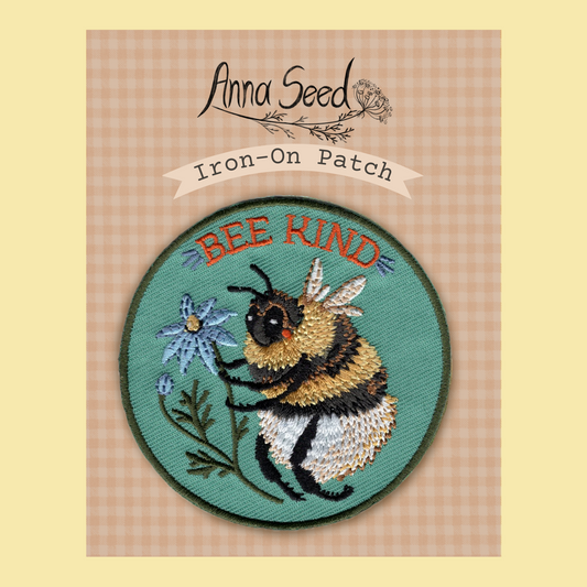Iron-On Patch - Bee Kind
