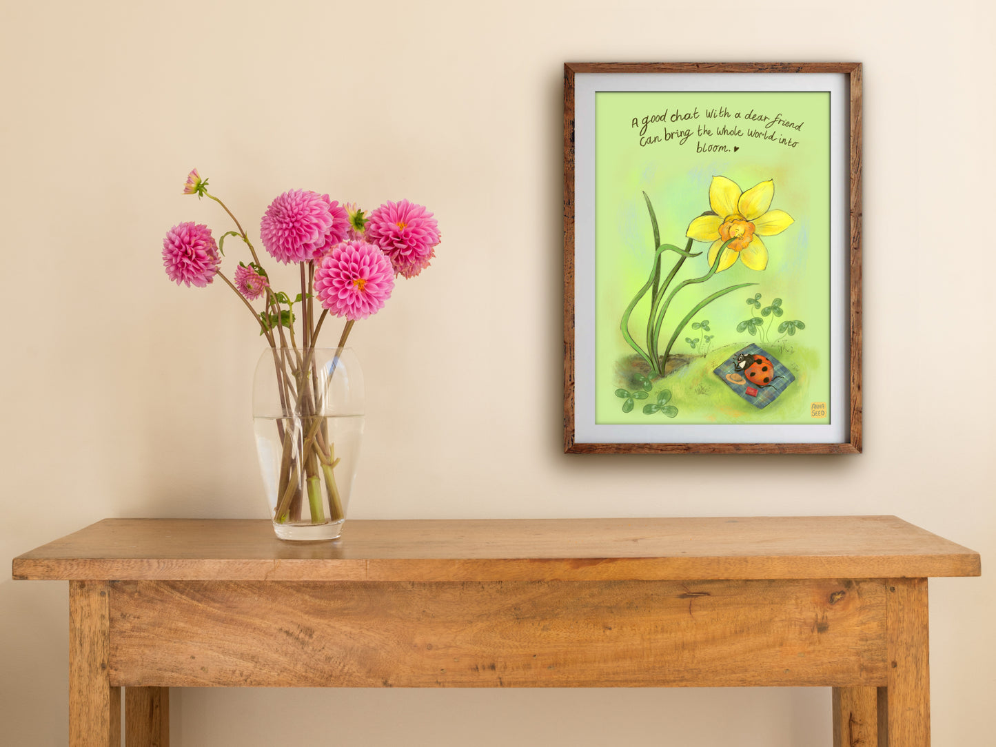 Art Print - Blossoming Friendship