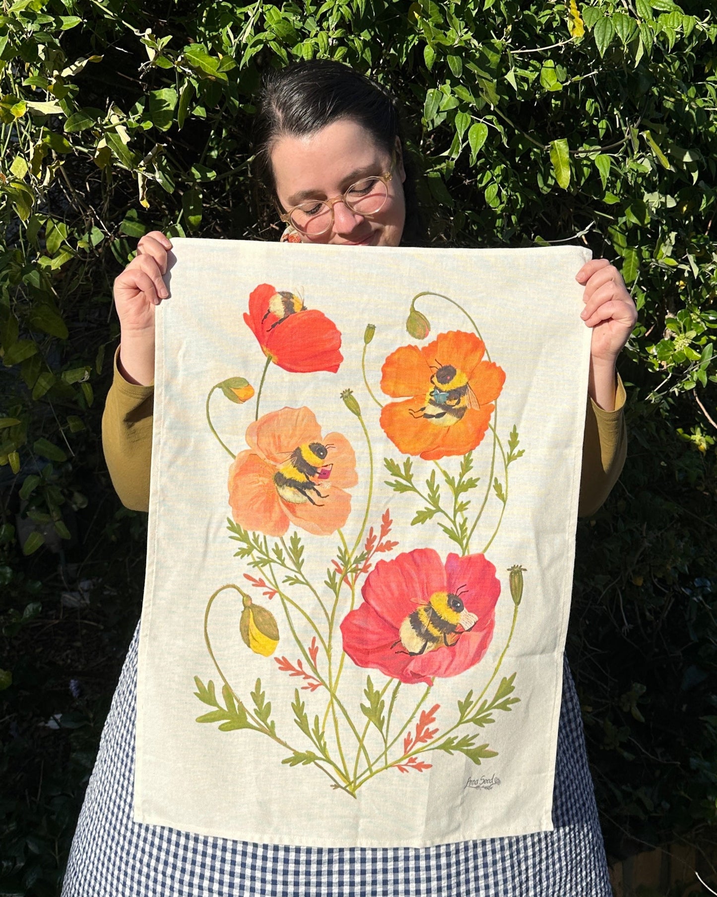 PRESALE - Bee Tea Towel (Cotton)