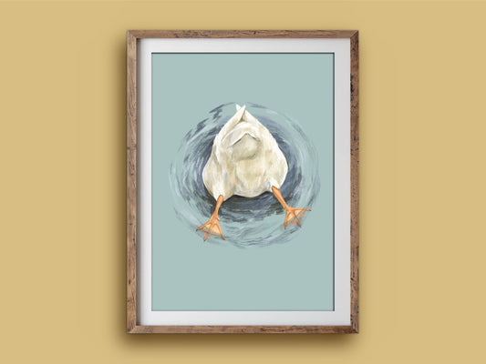 Art Print - Butt Quack