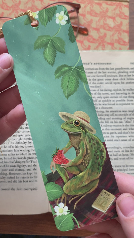Bookmark - Froggie Picnic