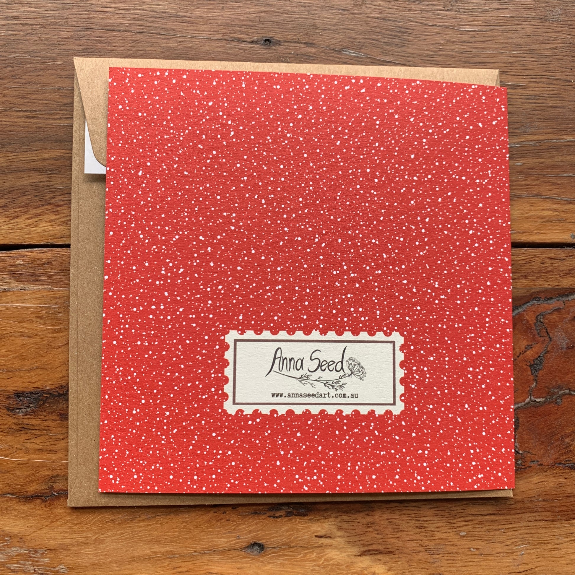 Anna Seed Art | Occasion Card - i love you. Cute flower illustration