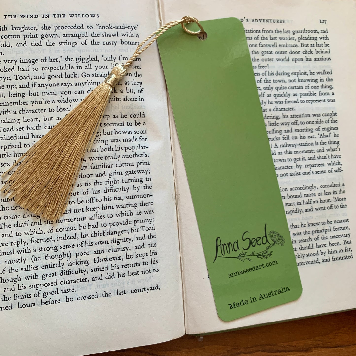 Anna Seed Art | Bookmark - Koala-ty Read - Cute illustration