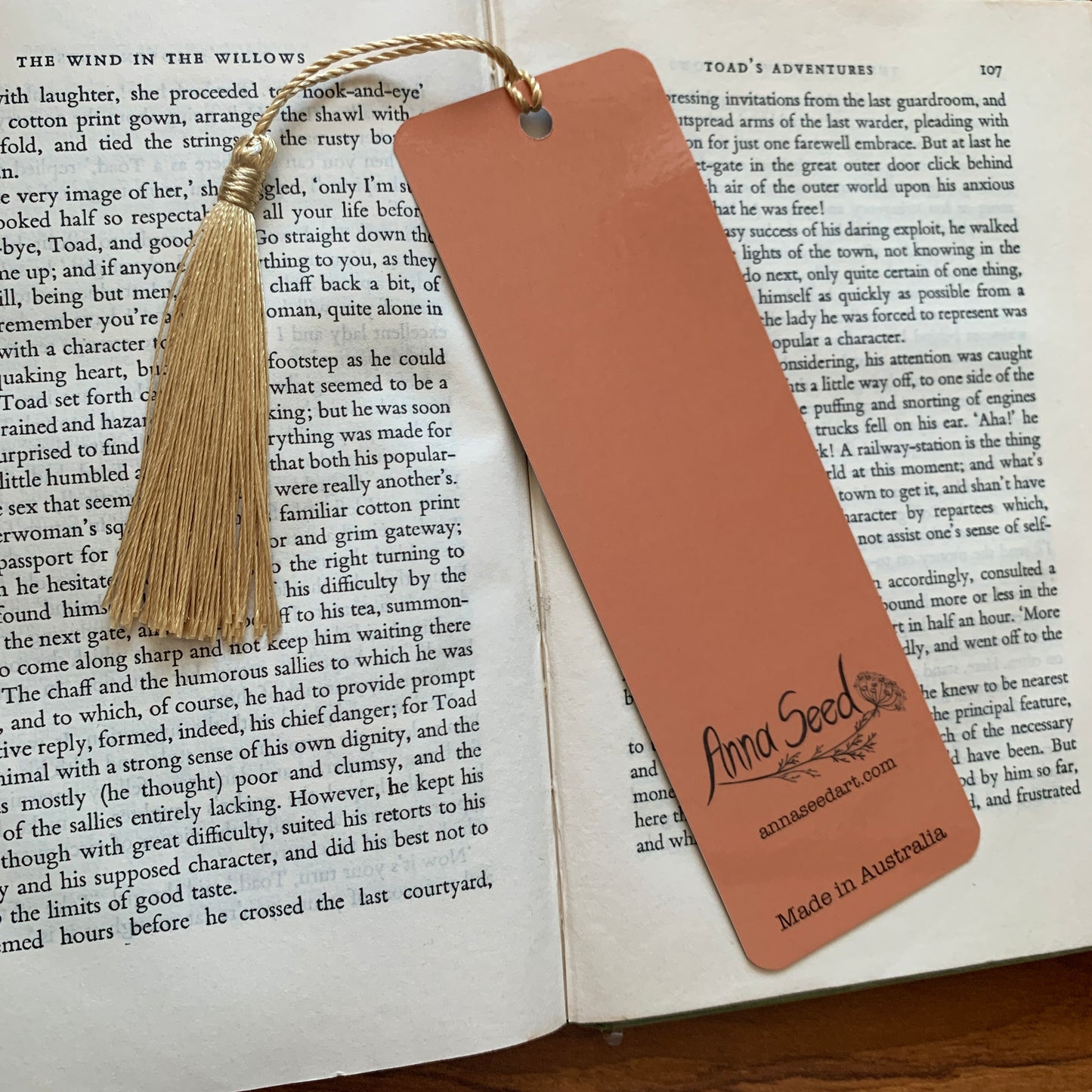 Anna Seed Art | Bookmark - Cabbage Moth - Cute illustration