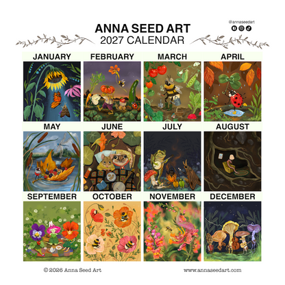 PRESALE – 2027 Wall Calendar