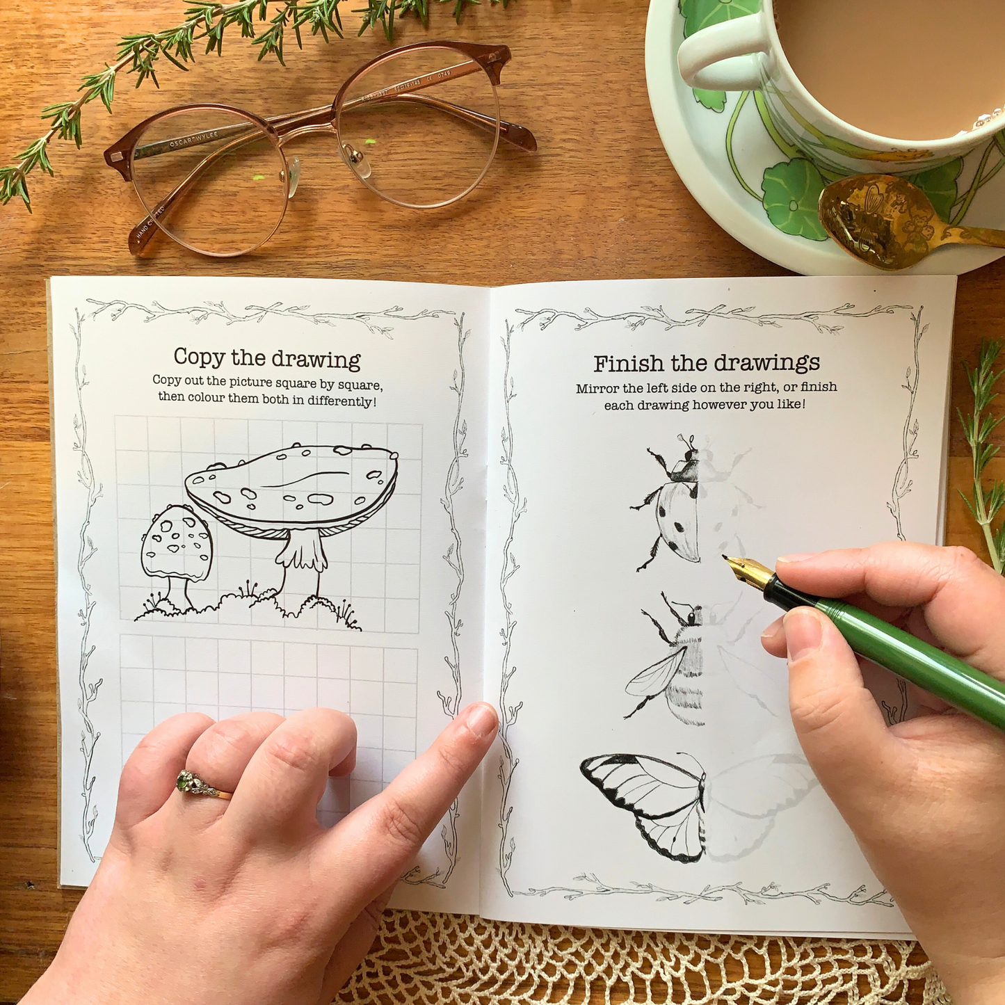 Activity Book - Cosiness - Delightful Puzzles, Colouring Pages, Gift Idea