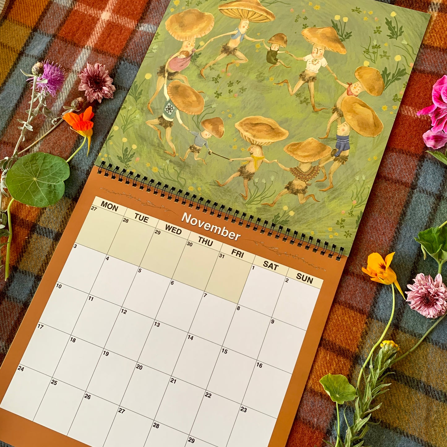 PRESALE - 2025 Wall Calendar - 12 Delightful Anna Seed Illustrations