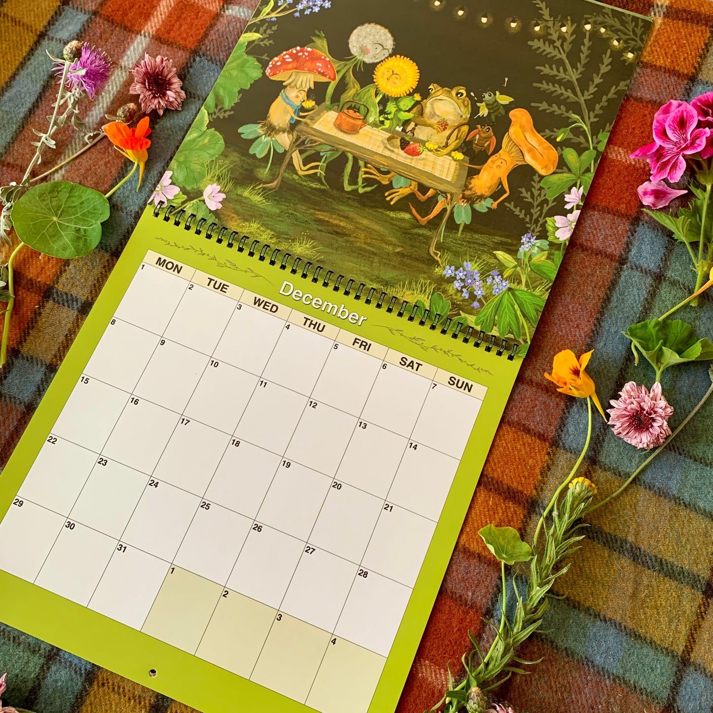 PRESALE - 2025 Wall Calendar - 12 Delightful Anna Seed Illustrations