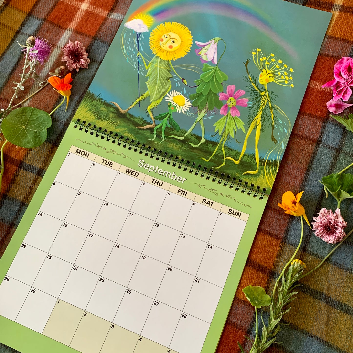 PRESALE - 2025 Wall Calendar - 12 Delightful Anna Seed Illustrations