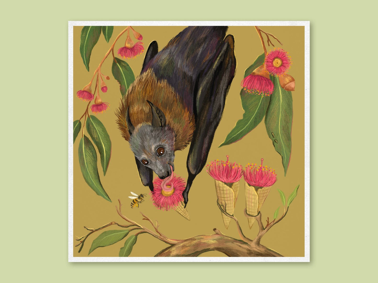 Anna Seed Art | Art Print - Sweet Treat - Cute illustration, wall art