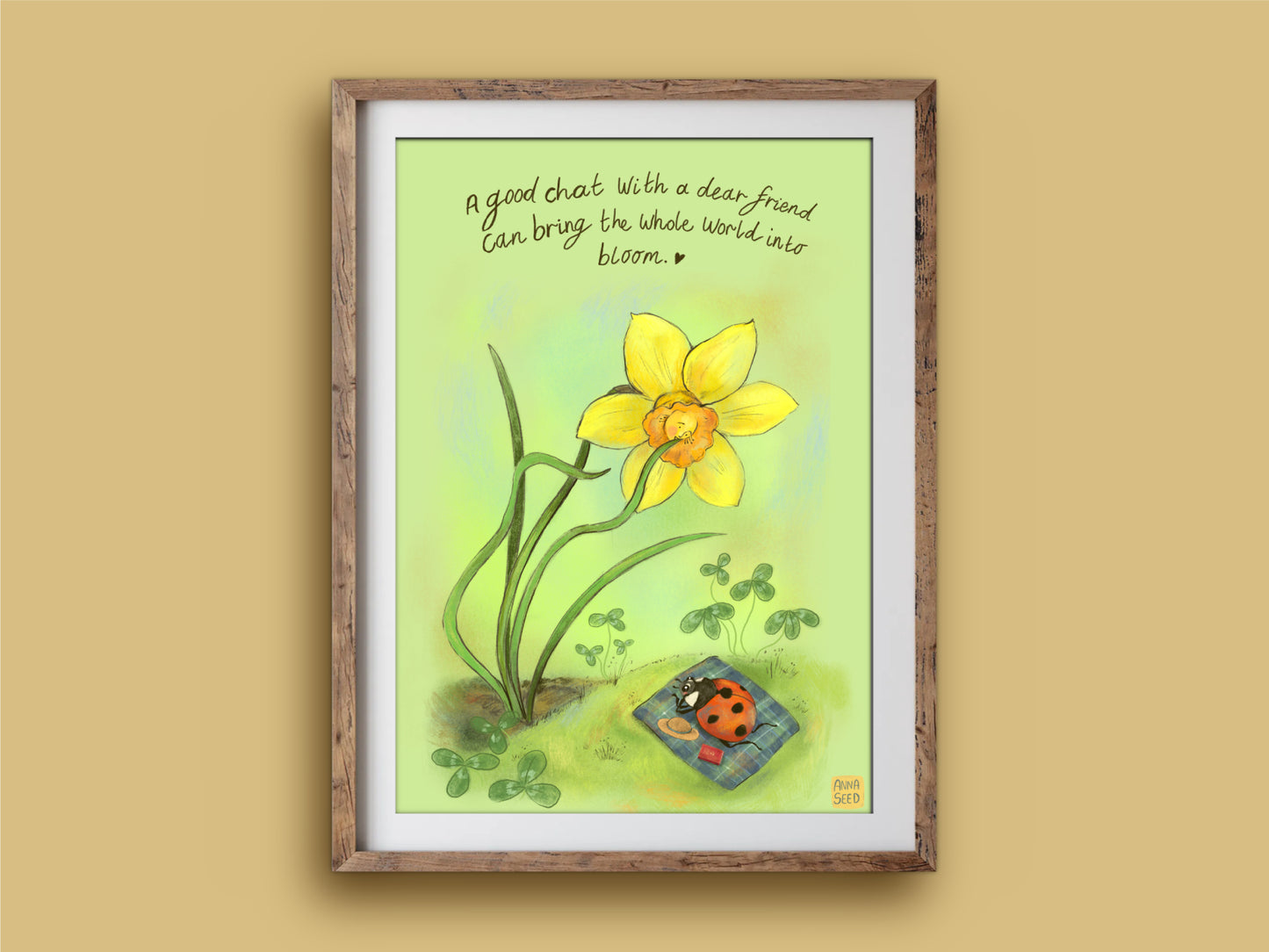 Art Print - Blossoming Friendship
