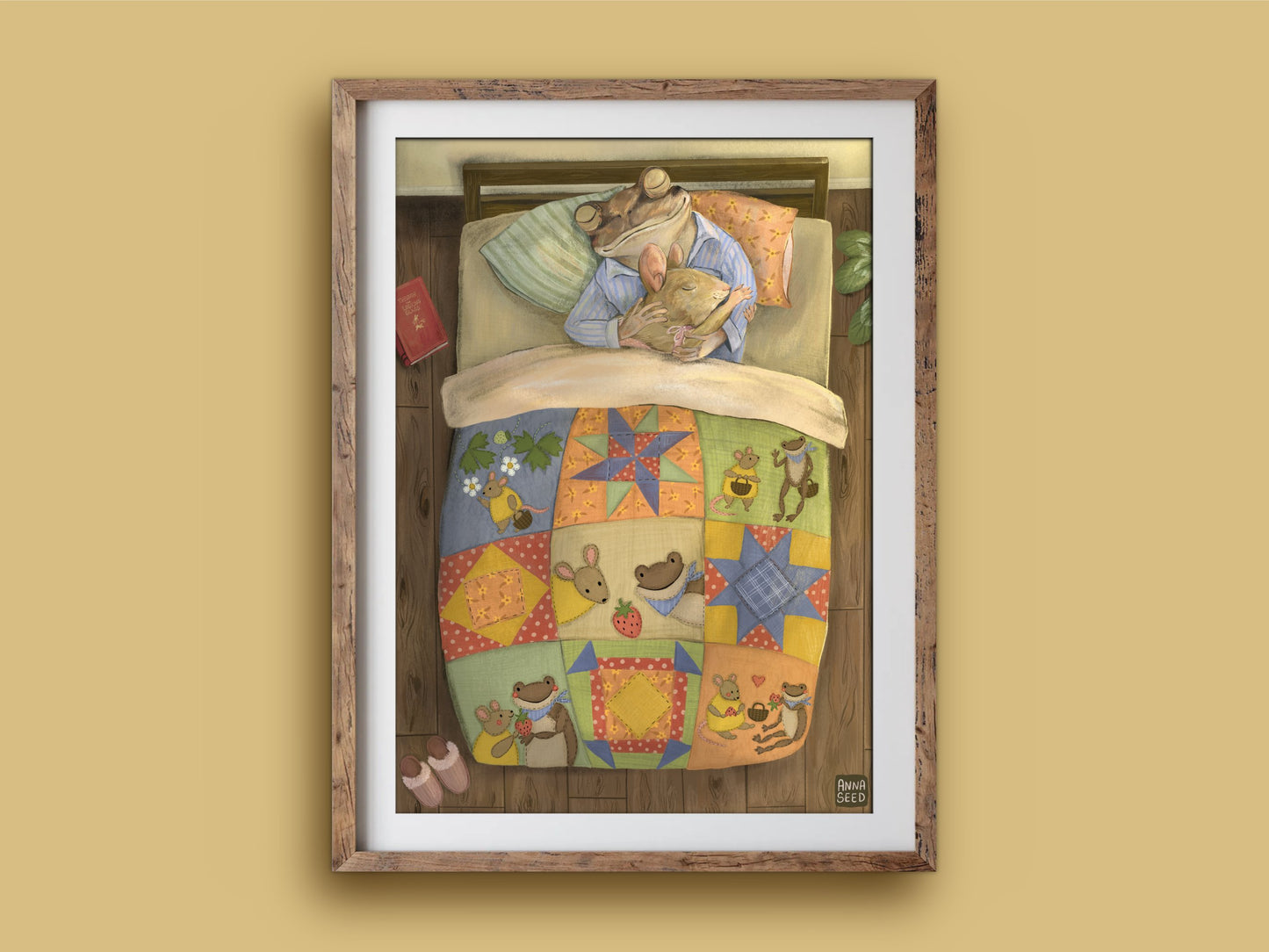 Art Print - Good Morning - Cute illustration, sweet wall art