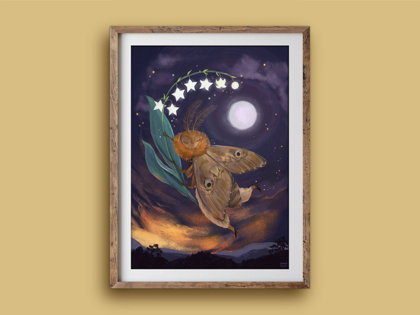 Art Print - Lily of the Night Sky