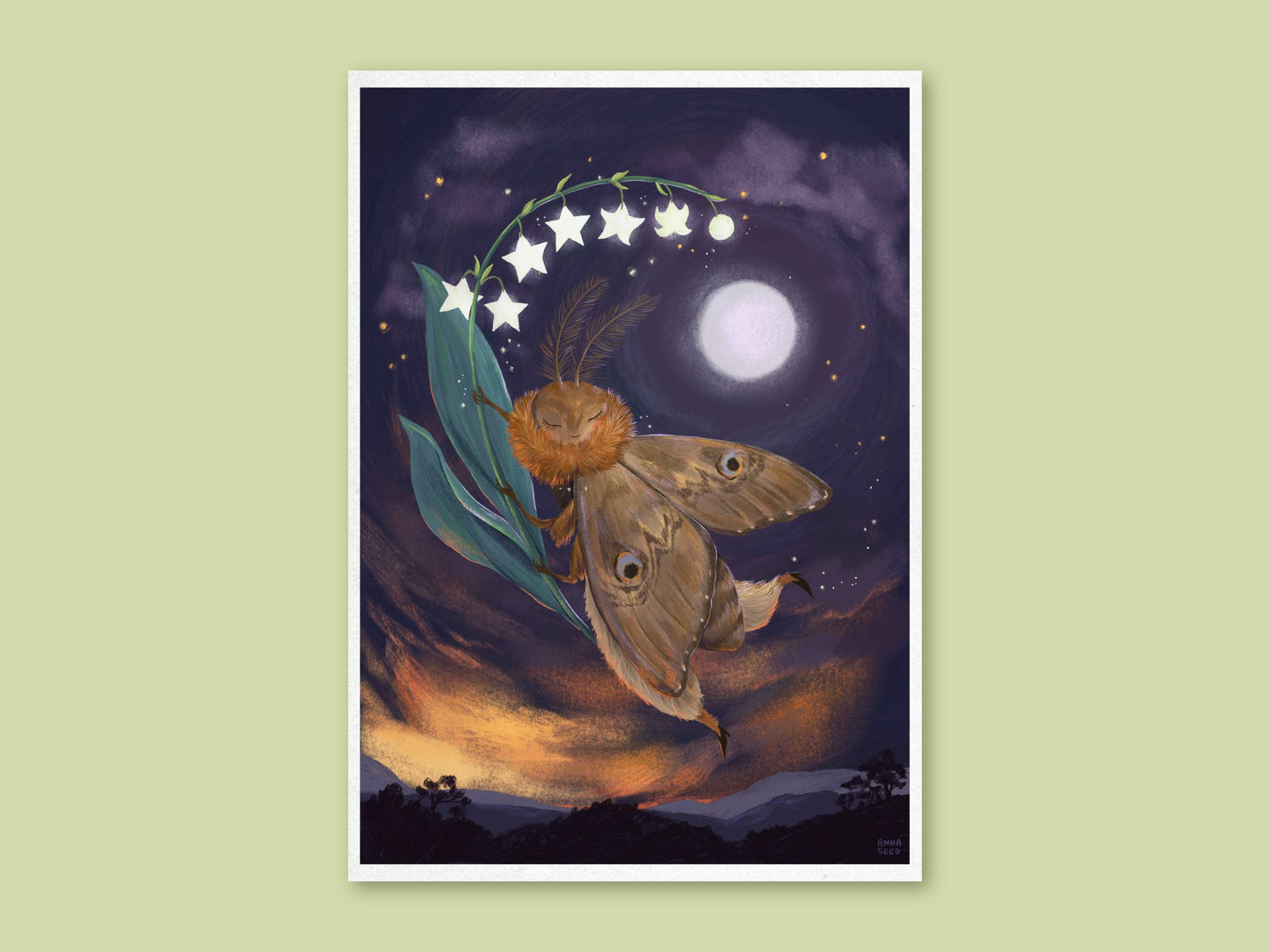 Art Print - Lily of the Night Sky