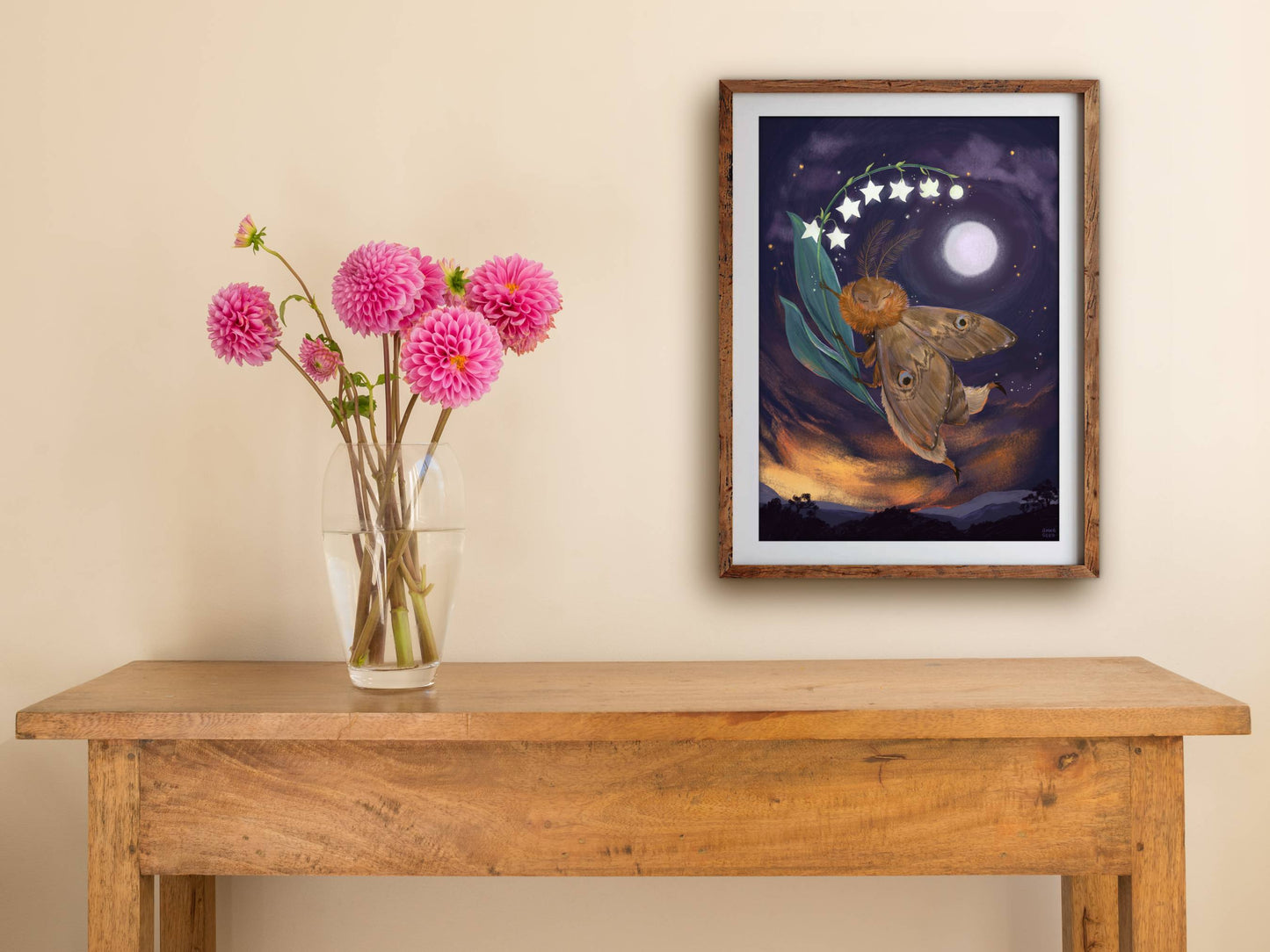 Art Print - Lily of the Night Sky