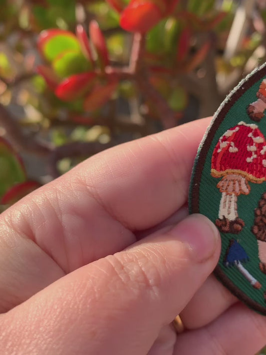 Iron-On Patch - Fungi Fan