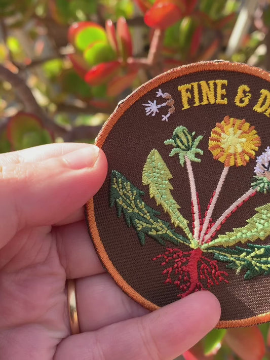 Iron-On Patch - Fine & Dandy