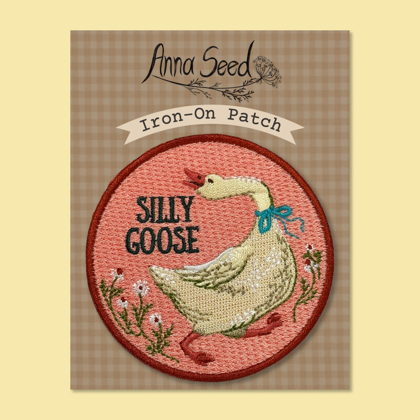 Iron-On Patch - Silly Goose