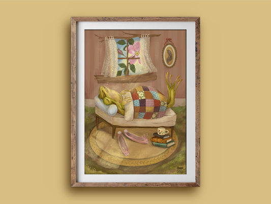 Art Print - Sleeping In